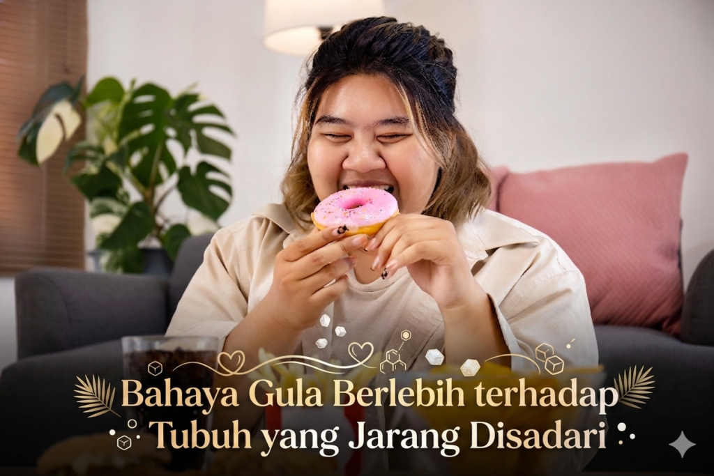 Bahaya Gula Berlebih terhadap Tubuh yang Jarang Disadari