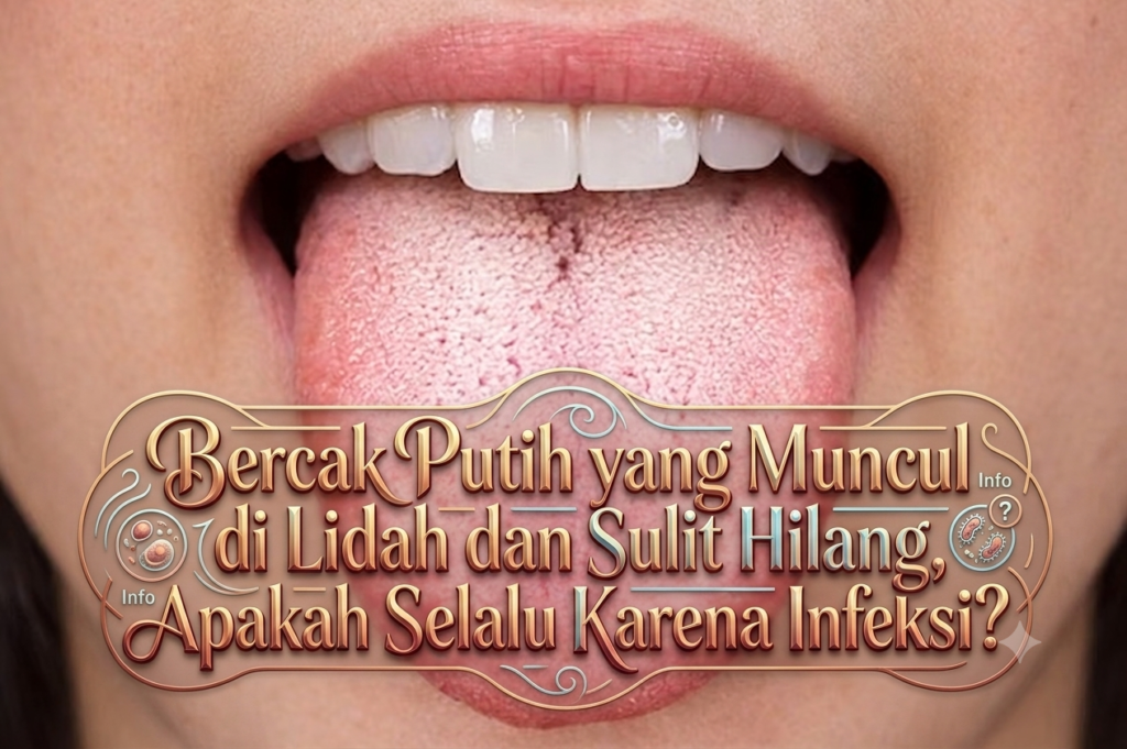 Bercak Putih yang Muncul di Lidah dan Sulit Hilang, Apakah Selalu Karena Infeksi?