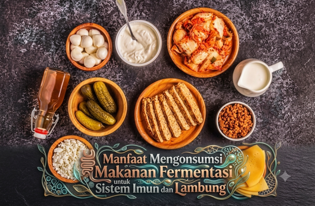 Manfaat Mengonsumsi Makanan Fermentasi untuk Sistem Imun dan Lambung