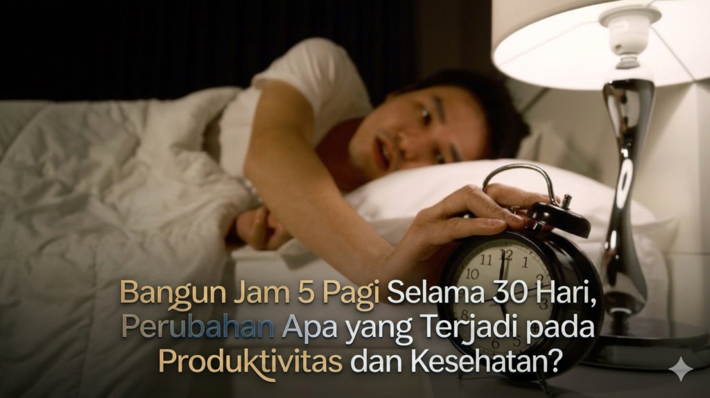 Bangun Jam 5 Pagi Selama 30 Hari, Perubahan Apa yang Terjadi pada Produktivitas dan Kesehatan?