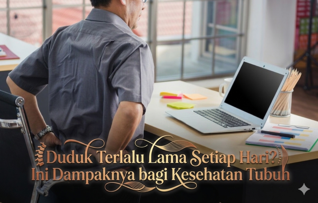 Duduk Terlalu Lama Setiap Hari? Ini Dampaknya bagi Kesehatan Tubuh
