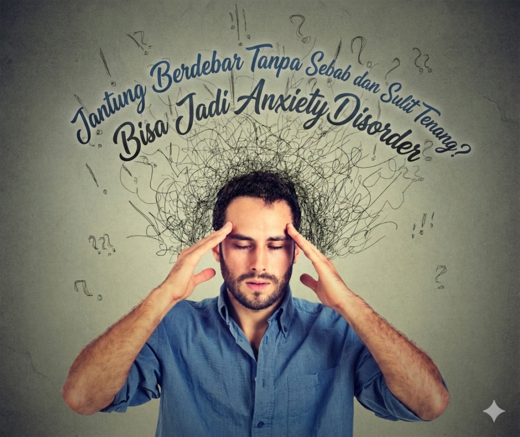 Jantung Berdebar Tanpa Sebab dan Sulit Tenang? Bisa Jadi Anxiety Disorder