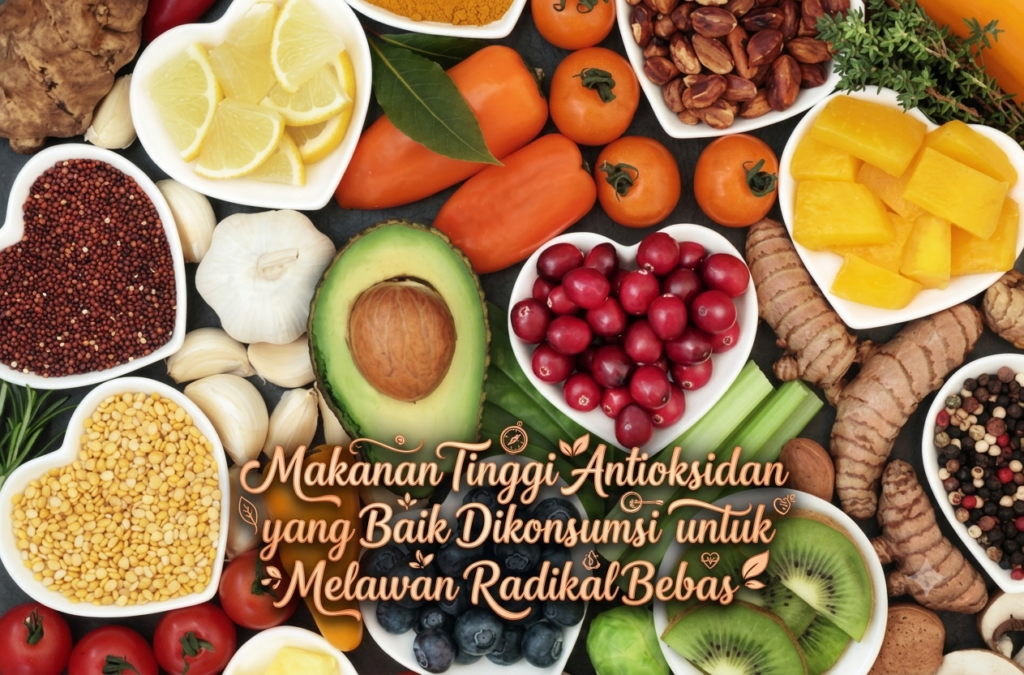 Makanan Tinggi Antioksidan yang Baik Dikonsumsi untuk Melawan Radikal Bebas