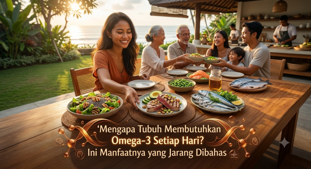Mengapa Tubuh Membutuhkan Omega-3 Setiap Hari? Ini Manfaatnya yang Jarang Dibahas