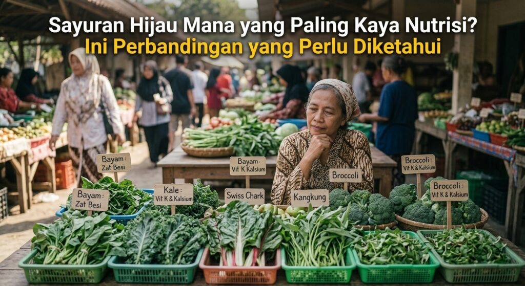 Sayuran Hijau Mana yang Paling Kaya Nutrisi? Ini Perbandingan yang Perlu Diketahui
