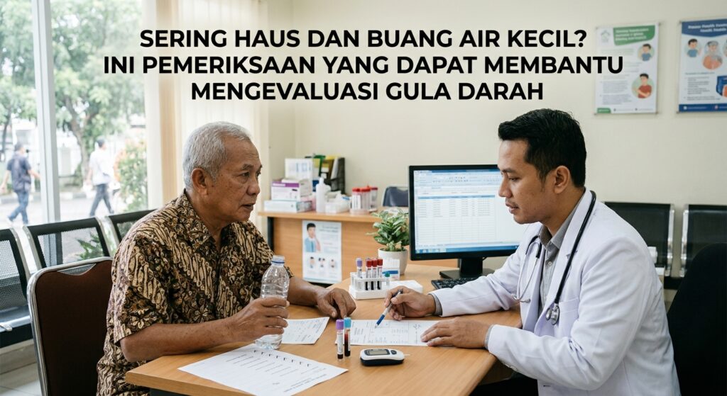 Sering Haus dan Buang Air Kecil? Ini Pemeriksaan yang Dapat Membantu Mengevaluasi Gula Darah